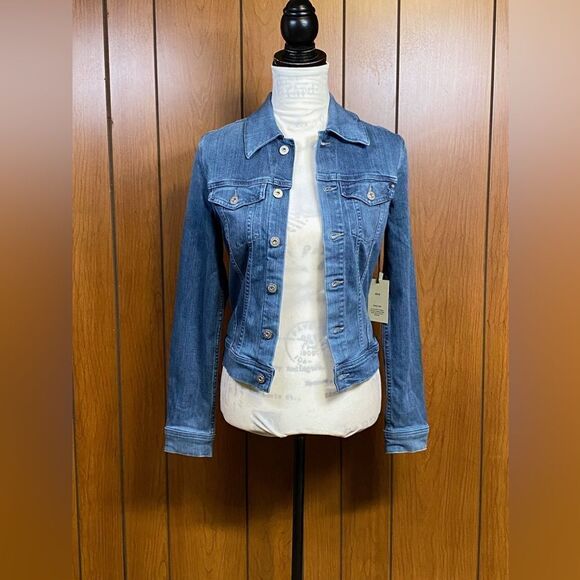 AG Denim Slim Jacket szie M - Picture 7 of 15